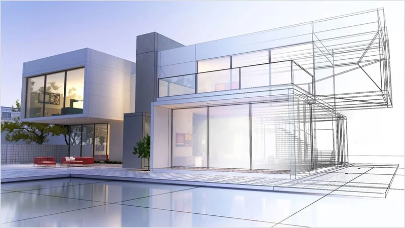 Projeto arquitetônico em 3D no AutoCAD