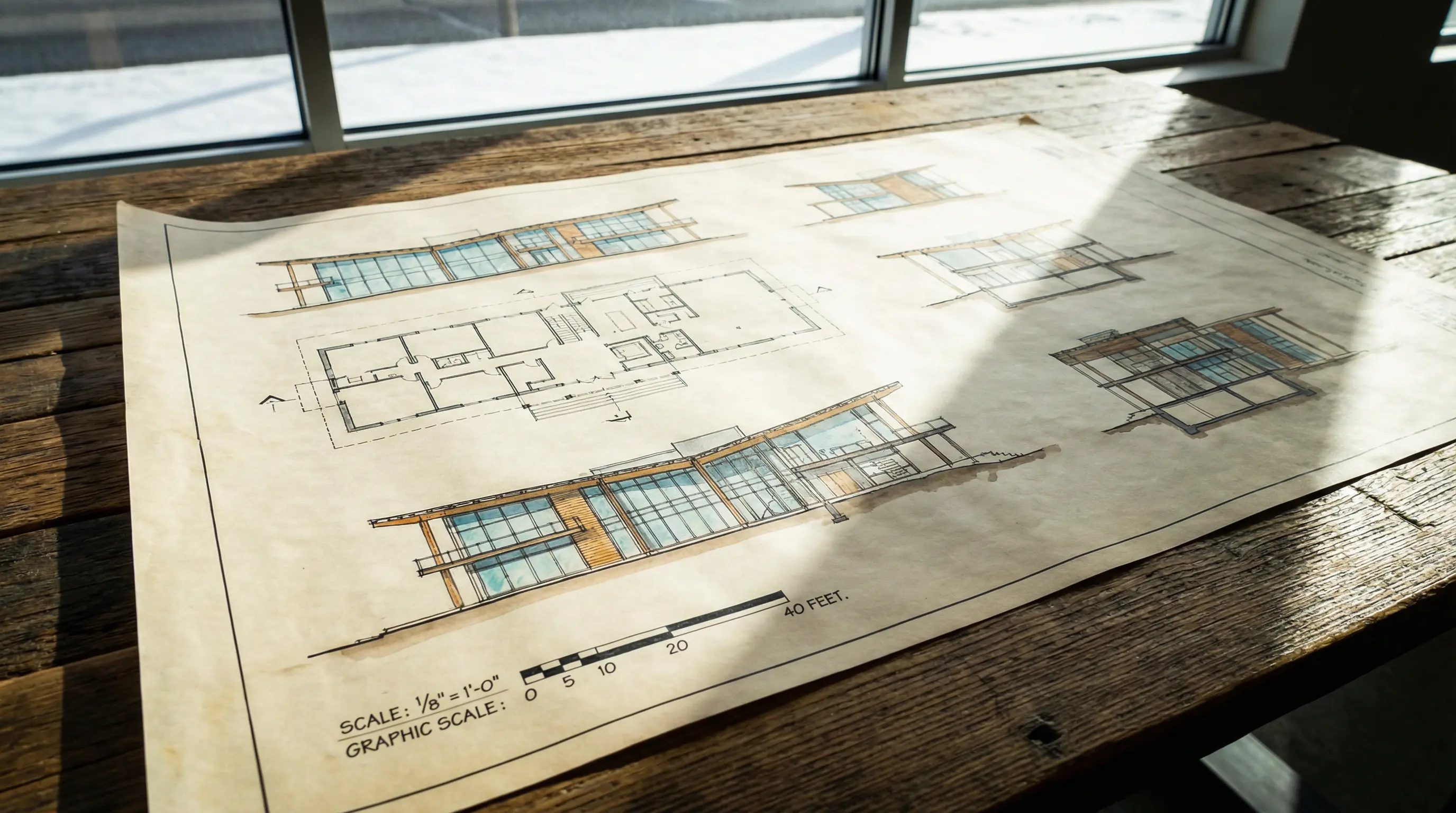 Escala Gráfica em Arquitetura