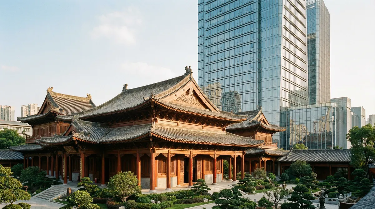 Explorando a Magnificência da Arquitetura Chinesa: Uma Jorna